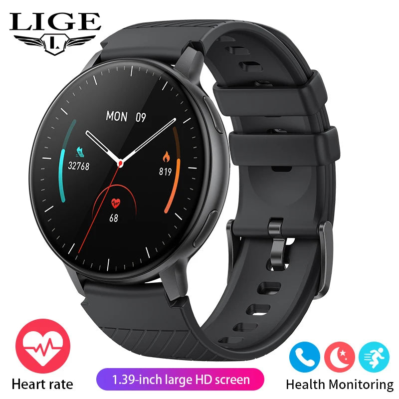 LIGE 2025 Smart Watch per Donne. Chiamate Bluetooth, Monitoraggio dell’Ossigeno nel Sangue e Quadranti Personalizzabili