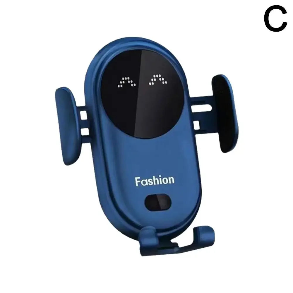 Supporto per telefono in auto. Ricarica Wireless Veloce & Bloccaggio Intelligente in un Supporto Auto Elegante