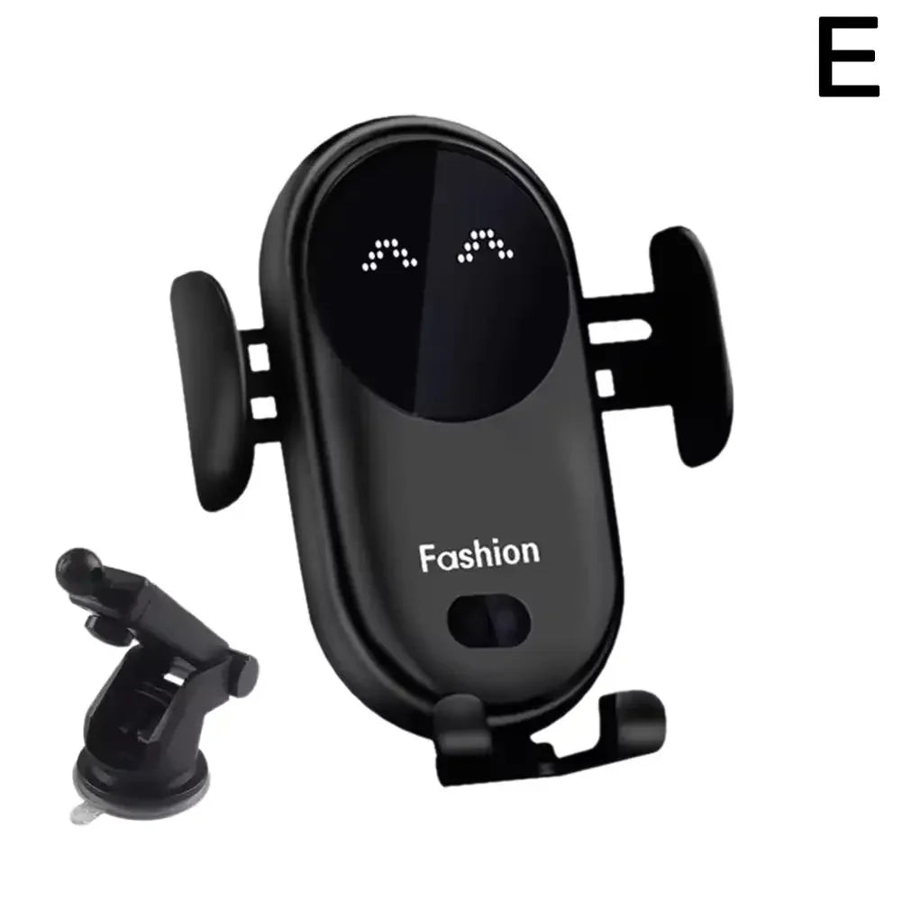 Supporto per telefono in auto. Ricarica Wireless Veloce & Bloccaggio Intelligente in un Supporto Auto Elegante