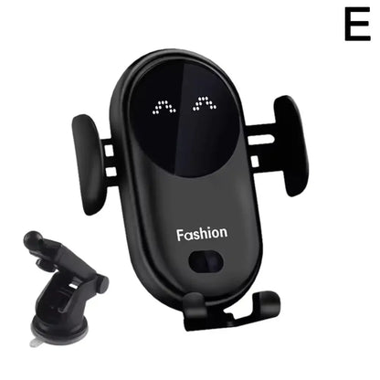 Supporto per telefono in auto. Ricarica Wireless Veloce & Bloccaggio Intelligente in un Supporto Auto Elegante