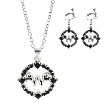 Wednesday Addams. Accessorio Gotico per Travestimento Halloween Bambina