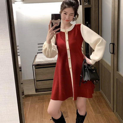 Vestito Premaman Elegante in Stile Francese. Comfort e Raffinatezza per Ogni Mamma