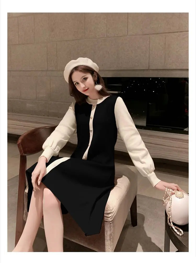 Vestito Premaman Elegante in Stile Francese. Comfort e Raffinatezza per Ogni Mamma