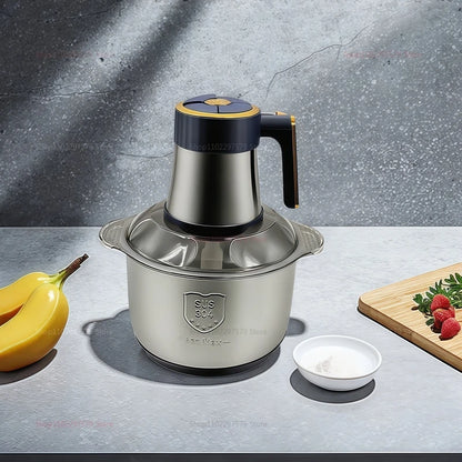 Electric 5L Food Processor & Meat Grinder. Multi-Function