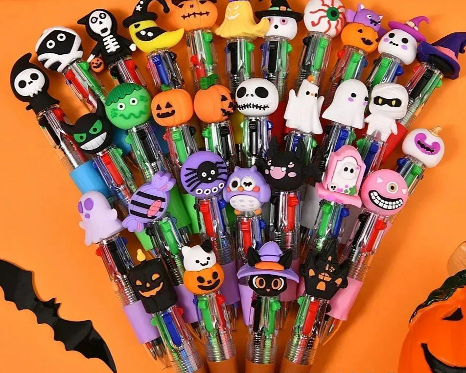 Penne Halloween 4 Colori. Set da 5 a 30pz per Feste
